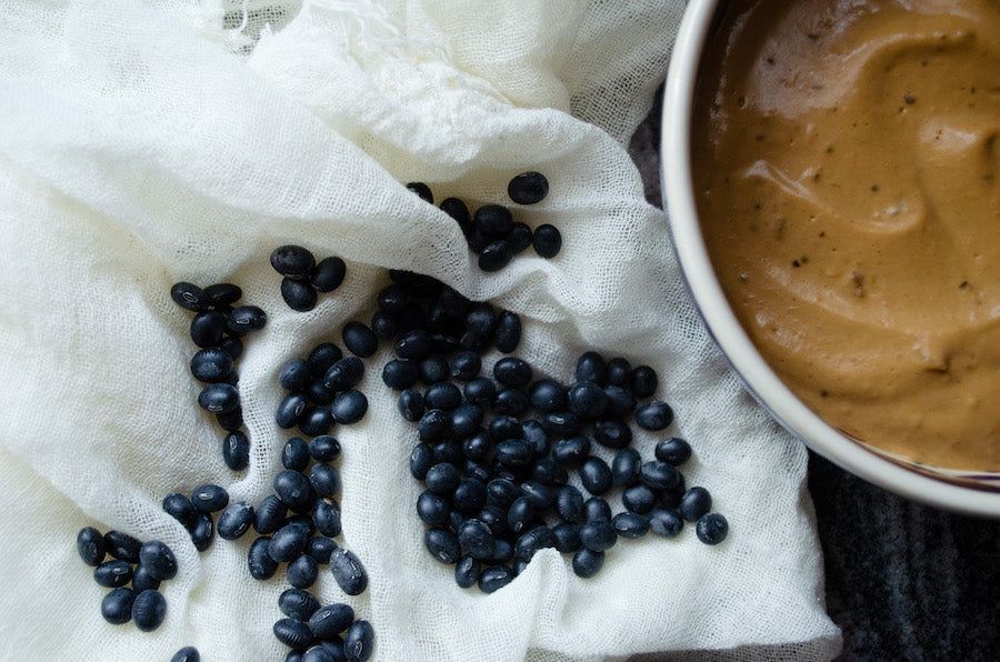 Smoked Tofu Purée by Rob Rubba